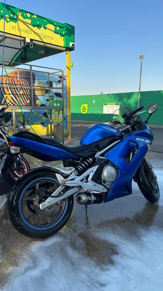 Kawasaki ER-6f Azul SOLO 13000km