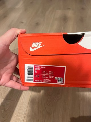 Nike P-6000 Gris/Negro Talla 41