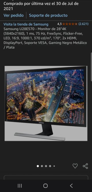 Monitor Samsung 28 4K U28E570