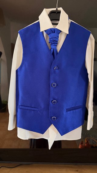 Traje de Comunión Azul Marino