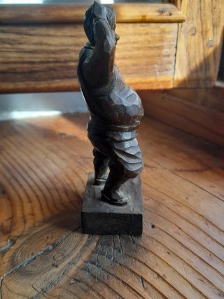 Sancho Panza. Talla Madera OURO.