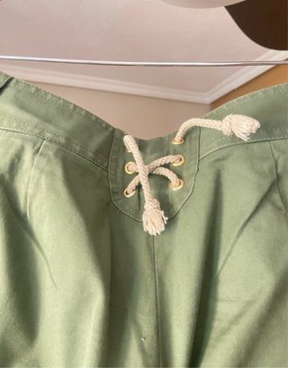 Pantalón Capri Carolina Herrera Verde