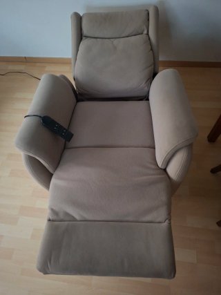 Sillón Eléctrico Beige