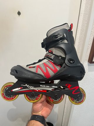 Patines en línea talla 43 + bolsa