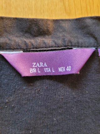 Jersey fino Zara negro Talla L