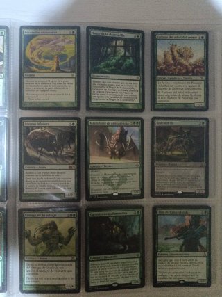 36 cartas verdes raras Magic