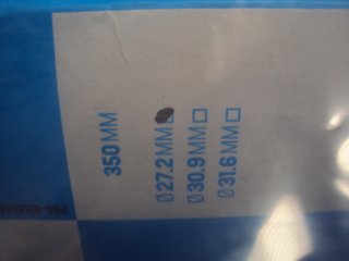 NUEVO. Tija 27.2 x350 PRO Tharsis 9.8 27.2x350 mm