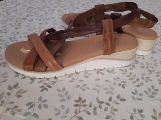 Sandalias Valeria's Piel Talla 39