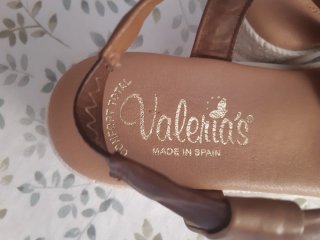 Sandalias Valeria's Piel Talla 39