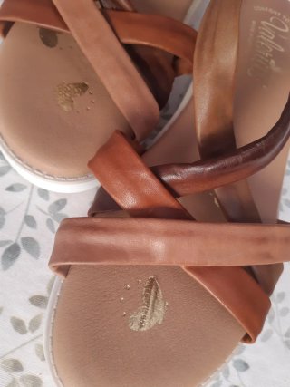 Sandalias Valeria's Piel Talla 39