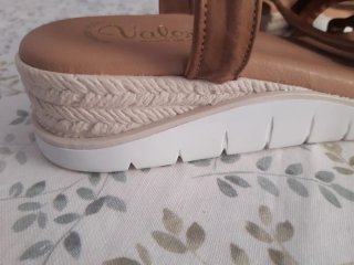Sandalias Valeria's Piel Talla 39