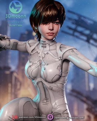 Figura Evie Stellar Blade Resina Scala 1/6