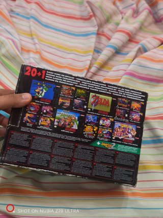 Caja vacía Super Nintendo Classic Mini