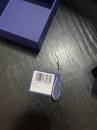 Pendientes Swarovski nuevos plateados