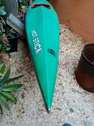 Kayak de fibra HOT STICK para reparar