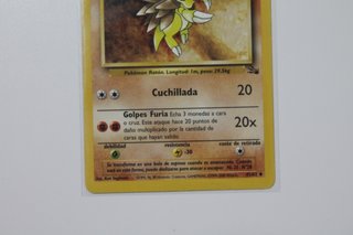 Sandslash Pokémon Carta Fósil