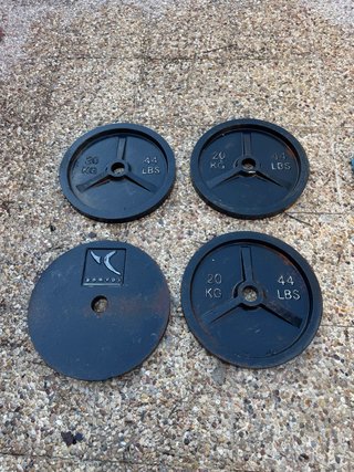 Discos de Pesas 20 KG (44 LBS) - Set de 4
