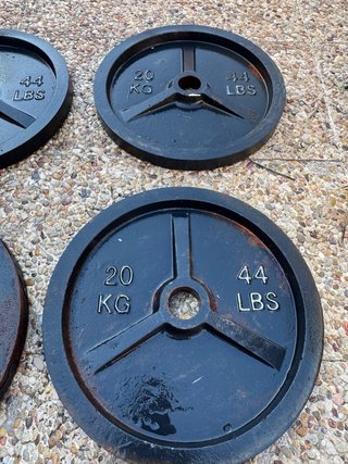 Discos de Pesas 20 KG (44 LBS) - Set de 4