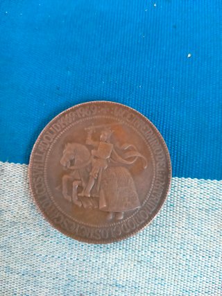 Lote de 5 monedas antiguas
