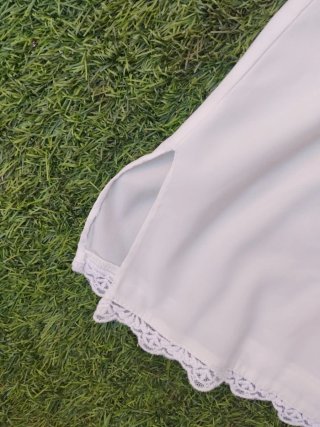 Camisa Ibicenca Vintage Blanca