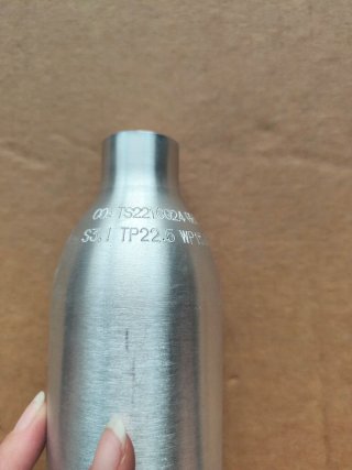 Botella Aluminio CO2