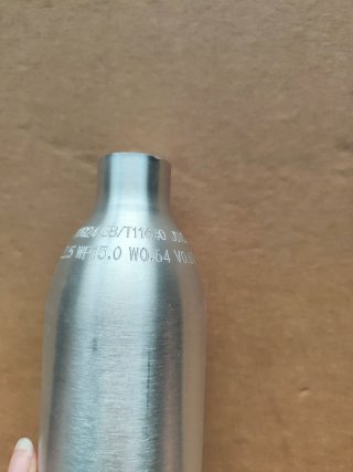 Botella Aluminio CO2