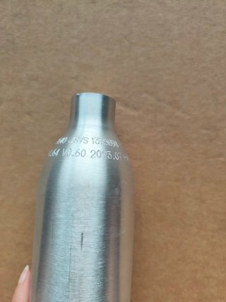 Botella Aluminio CO2