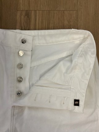 Pantalón vaquero blanco Chanel