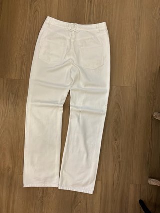 Pantalón vaquero blanco Chanel