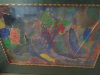 Cuadro Acuarela pintado a mano