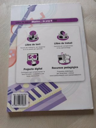 Música ... de prop, ESO B. Llibre de treball