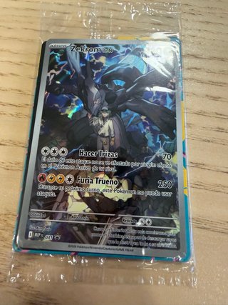 Carta Pokémon Zekrom de N Sellado