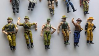 Lote 11 Figuras The Corps! Lanard Vintage 80/90s