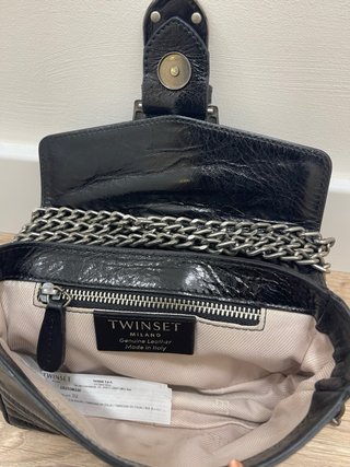 Bolso Negro Twinset Nuevo