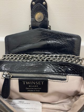 Bolso Negro Twinset Nuevo