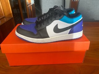 Zapatillas Air Jordan 1 Low Aqua Talla 47