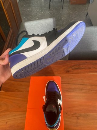 Zapatillas Air Jordan 1 Low Aqua Talla 47