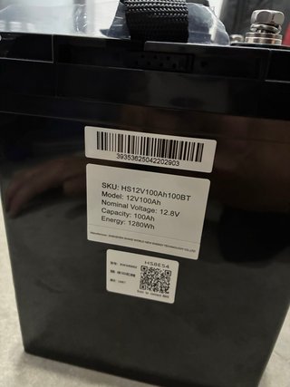 Batería LiFePO4 100Ah 1280Wh HUMSIENK