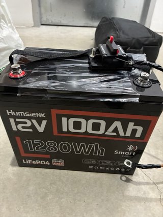 Batería LiFePO4 100Ah 1280Wh HUMSIENK