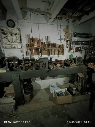Banco de trabajo de madera
