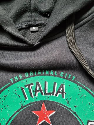 Sudadera Firenze Italia con capucha