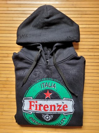 Sudadera Firenze Italia con capucha
