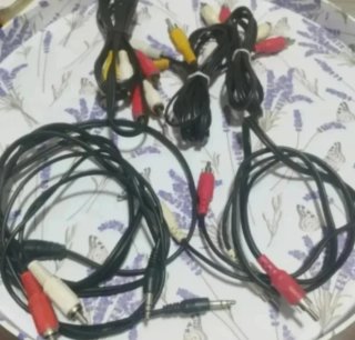 Cables RCA y Jack 3.5mm