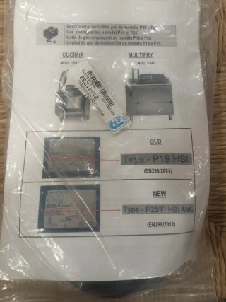 Placas horno LAINOX firex modulo encendido bujías