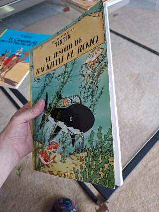 Comic de Tintin EDITORIAL JUVENTUD