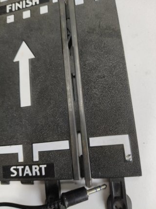 Pista Scalextric conexión marca por guía