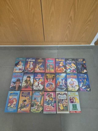 COLECCIÓN ORIGINAL DISNEY – 20 PELÍCULAS EN VH