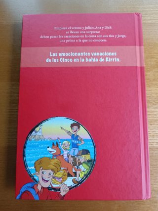 Libro Los Cinco y el tesoro de la isla Enid Blyton