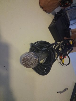 Amplificador Silvercrest con Micrófono