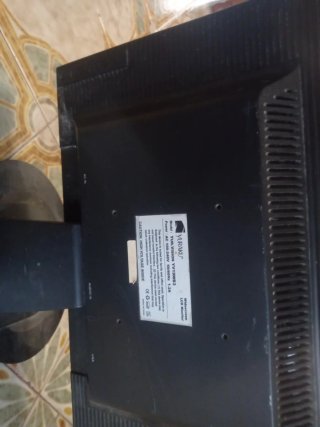 Pantalla de PC Negra